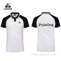 Lidong nieuwste ontwerp gesublimeerde comfortabele sport t-shirt